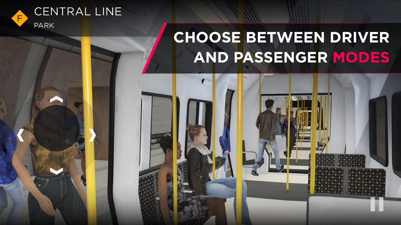 Subway Simulator 3D screenshot